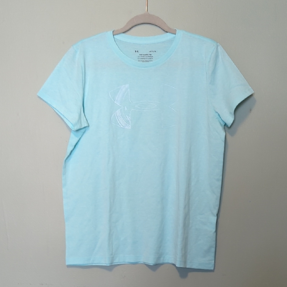 Under Armour Turquoise Short Sleeved T-shirt